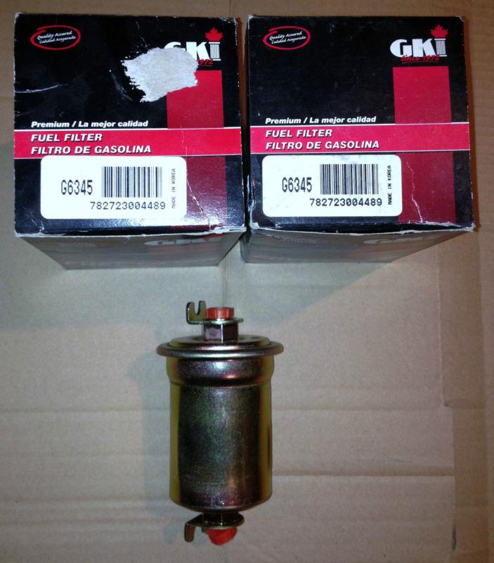 Gki fuel filter new in box lot of 2 g6345