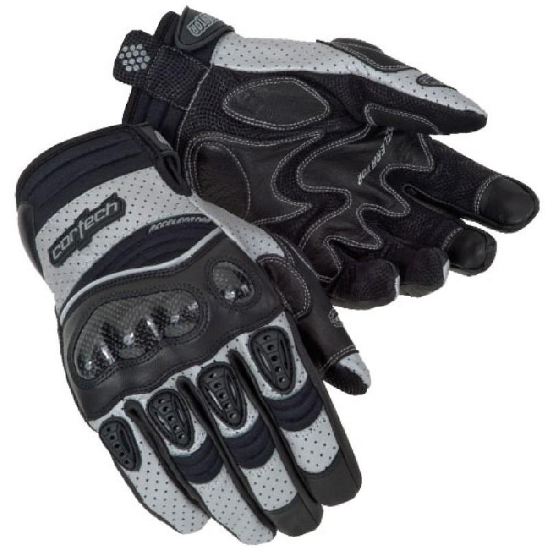 Cortech silver accelerator 2 motorcycle gloves xs