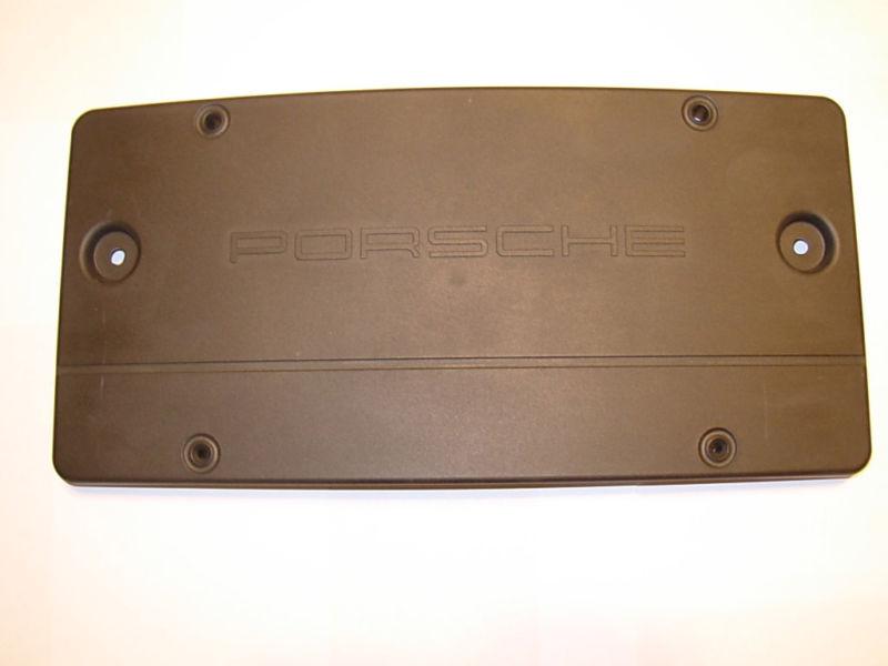 Porsche license plate mounting bracket front 987 boxster cayman, 9877011070001c