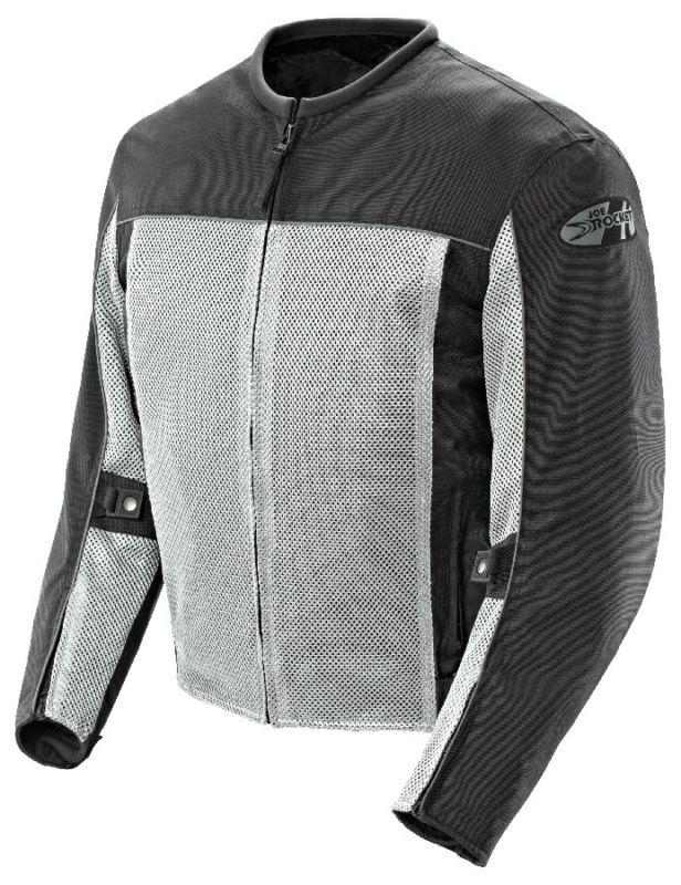 Joe rocket velocity mesh grey large motorcycle jacket lrg lg l textile