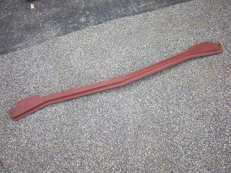 1966 ford falcon front bumper deflector panel 1967 falcon c6dz-17779-a