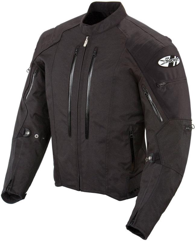 Joe rocket black mens atomic 4.0 riding jacket xl