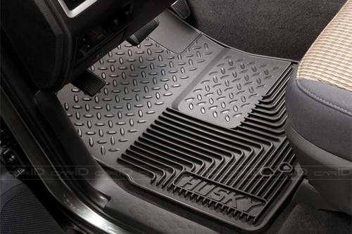 Husky liners 51231 ford expedition black custom floor mats front set 1st row