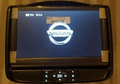 Nissan replacement oem factory headrest monitor invision white sl7 eslb07laxxa1