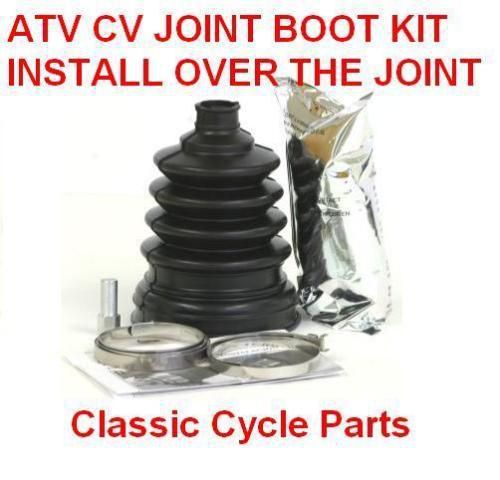 Polaris atv cv joint boot kit installs over the joint!