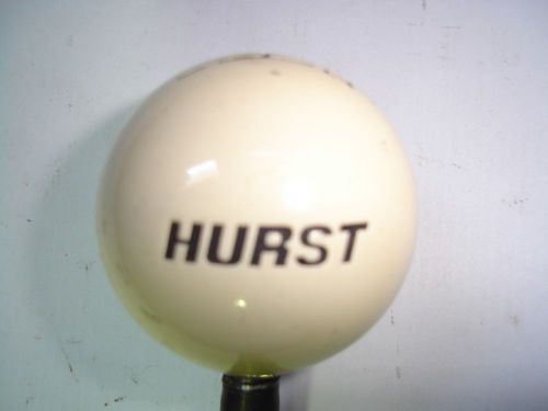 Hurst 5 five speed white shifter ball