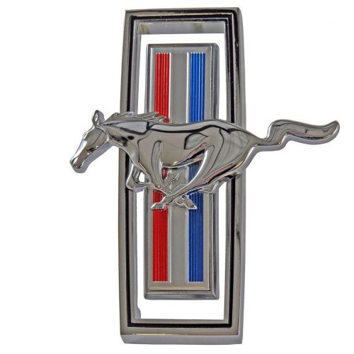 Mustang grille horse chrome 1970