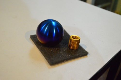Real titanium gear knob m10x1.5mm for honda
