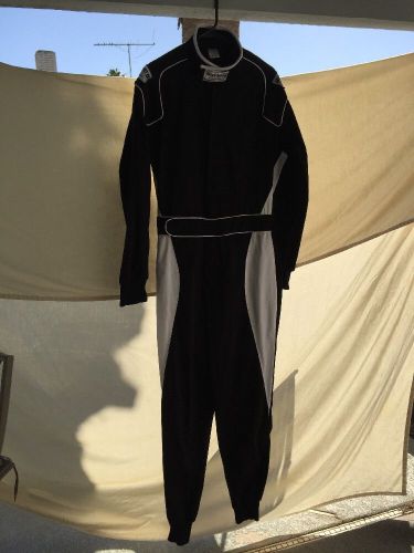 Ultra shield size medium sfi 3-2a/5 dirt racing suit late model nascar