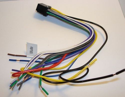 Jensen am/fm/cd wire harness vm9510ts vm 9510ts touch screen dvd