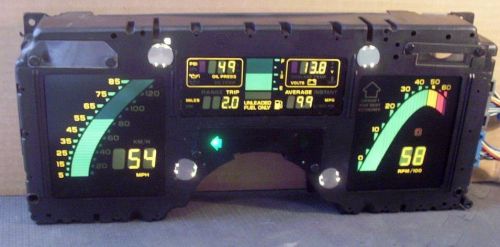 1984 to 89 corvette digital dash  instrument cluster repair service with warrant