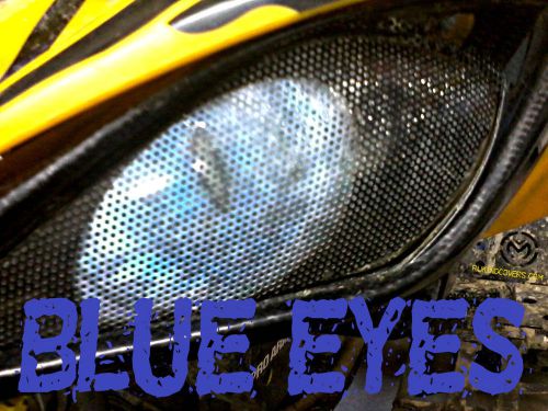 Raptor yamaha 660 blue eyes headlight covers all years rukindcovers