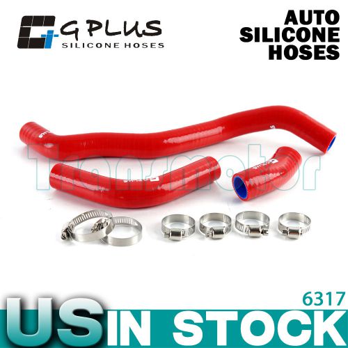 Silicone radiator hose kit for suzuki drz400s drz400sm 02-11 hose kit   red
