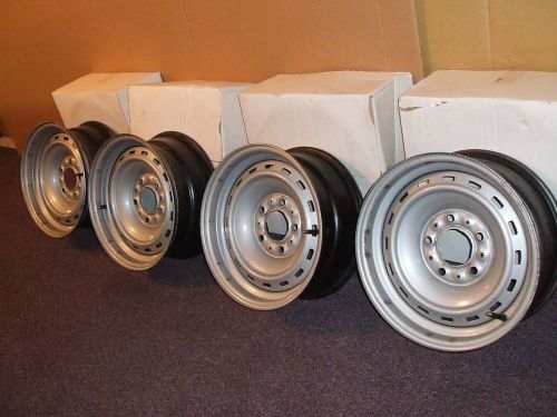 (4) rare vintage wheels  15 x 6.5 fits gm, chevy, pontiac,cadillac, all four
