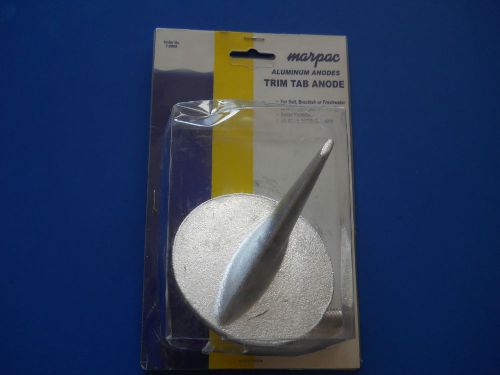 Aluminum anodes trim tab anode part # 7-2865
