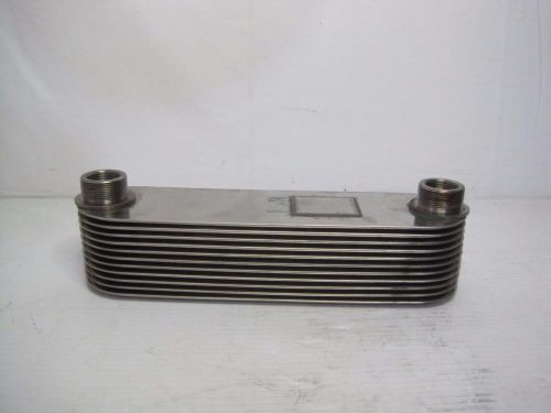 1194 detroit diesel 11 plate oil cooler 8547571 great condi free ship conti usa