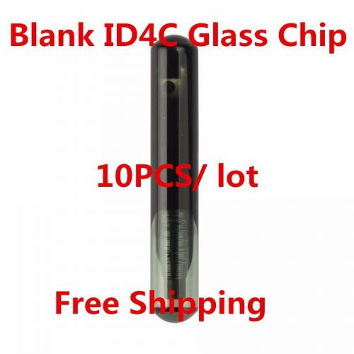 Blank id4c glass chip 10pcs/lot id4c transponder chips 10pcs id 4c car key chips