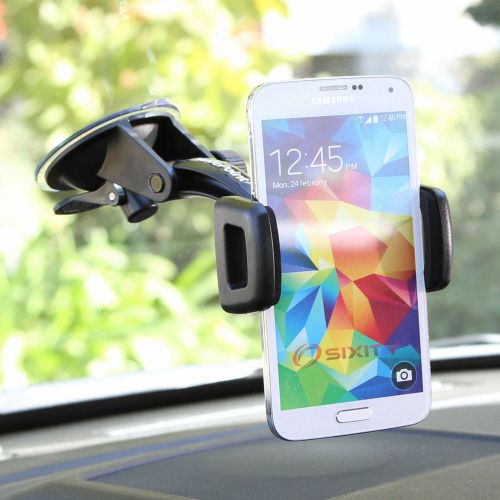 Windshield suction cup phone mount for alcatel one touch fierce evolve swive vn