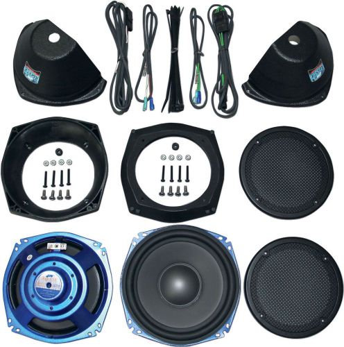 Rokker xt series saddlebag subwoofer speaker kit,,j &amp; m,hswr-7252-xtc,