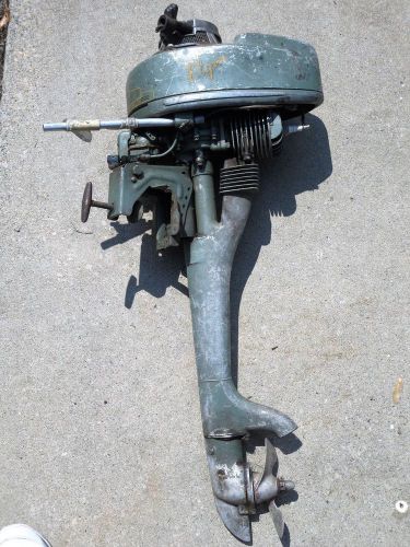 Elgin outboard motor 1 1/4 hp 1948-1951  sears model 571-58301 antique motor