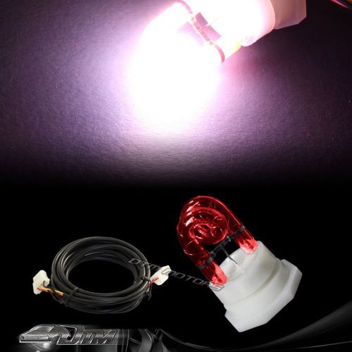 Single replacement bulb for 120 / 160 watt hide a way strobe light - red