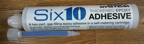 New genuine west system 610 six 10 thickened epoxy gap filling adhesive 190 ml