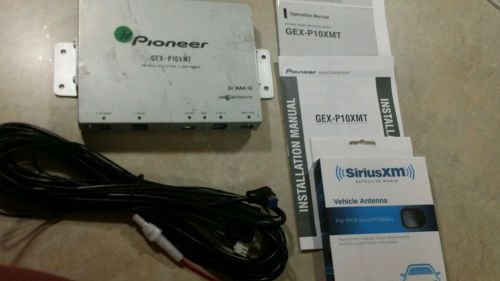 Pioneer gex-p10xmt gexp10xmt sirius xm satellite radio navtraffic avic