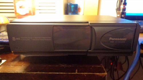 Panasonic cx-dp88 8-disc cd changer comes with magazine and wire harness