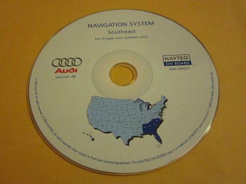 Audi a4 a6 a8 navigation system cd oem version 4b southeast
