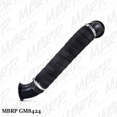 Mbrp gm8424 black turbo down pipe for 04-10 gmc/chevy 6.7l duramax diesel