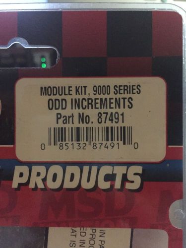 Msd 87491 9000 series module kit, odd increments imca nhra