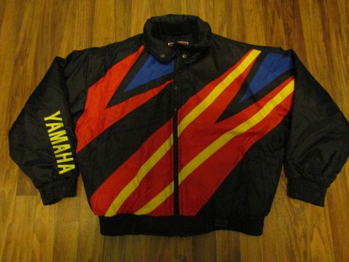 Vintage ladiesyamaha sportswear snowmobile jacket size large euc