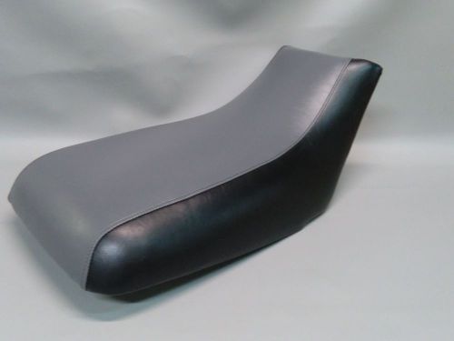 Suzuki ozark 250 seat cover ltf250   in 2-tone charcoal &amp; black   or 25 colors