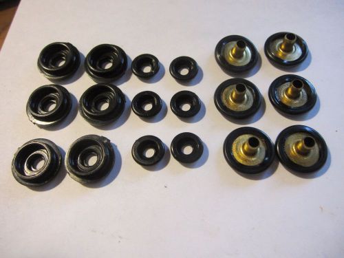 Triumph spitfire 1971-80 set of 6 convertible top snaps new
