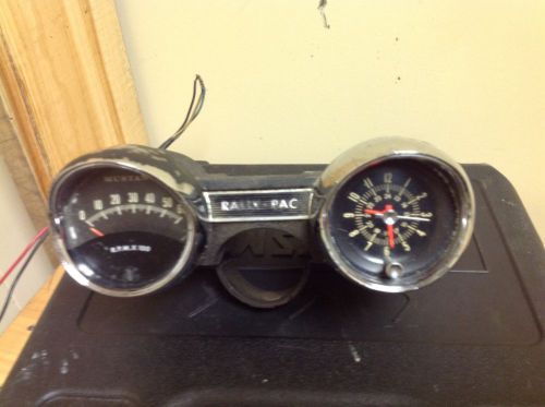 1965 ford  mustang oem 6000 rpm rally pac
