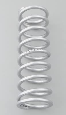 Qa1 precision prod coil-over spring 300 lbs/in rate 9" l 2.5" dia silver 9-300