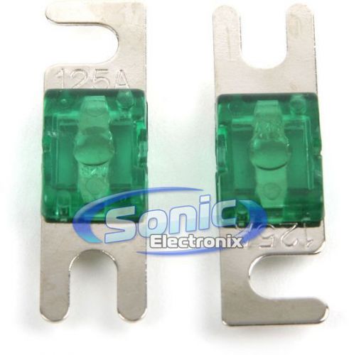 Streetwires fsafs125 125 amp afs fuses with color coded casing (2-pack)