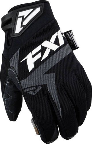 New fxr-snow attack insulated adult waterproof gloves, black, 4xl