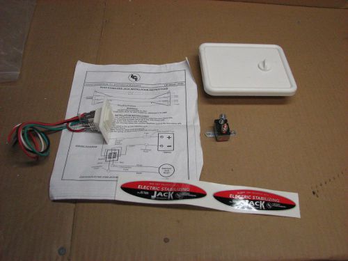 Lci electric rv stabilizing jack switch with inset housing &amp; breaker