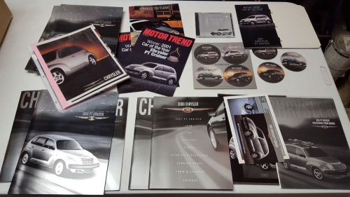 2001 chrysler pt cruiser brochures and dealer items
