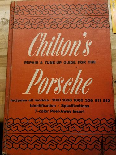 Chilton porsche repair manuel for 1960&#039;s models 1100,1300,1600,356,911,912