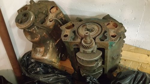 Flat head v8 ford engines (2) for parts or rebuild