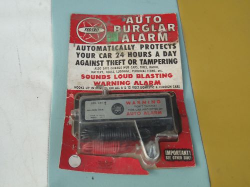 Nos vintage car alarm accessory 64 65 66 67 gto chevelle ss mustang camaro 442