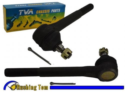 2 pc front outer tie rod end chevy gmc c1500 c2500 tahoe yukon suburban