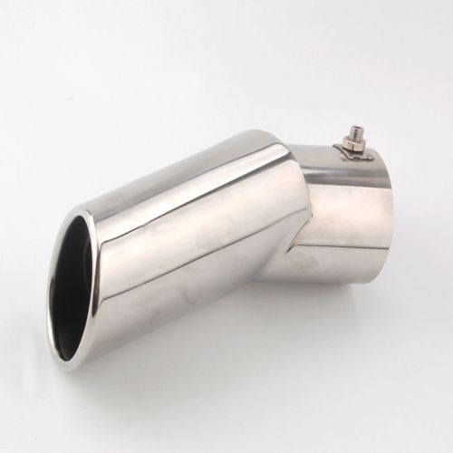 2pcs stainless steel exhaust muffler tail tip pipe for lr4 discovery 4 2010-2015