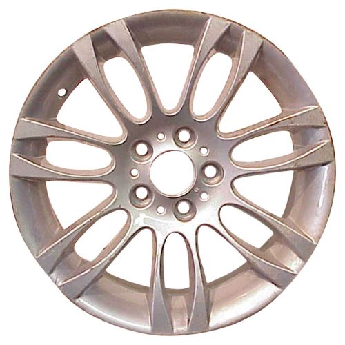 59594 factory, oem reconditioned wheel 18 x 8; sparkle silver full face painted