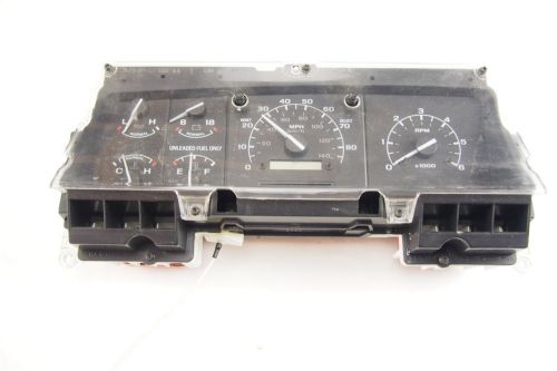 1992 93 1994 1995  ford f150 f350 f250 bronco gauge cluster with tac automatic