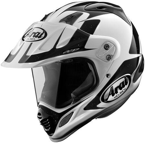Arai xd4 graphics motorcycle helmet explore white medium