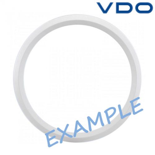 Vdo viewline bezel flat white ring for gauge 52mm 2&#034; a2c53186022