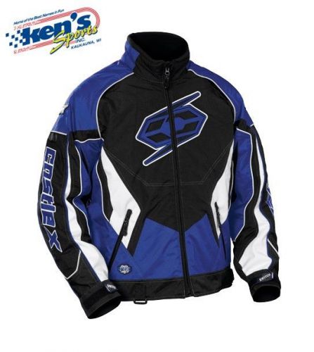 Castle x men&#039;s blue switch-12 winter snowmobile jacket 72-802_